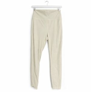 WeWoreWhat Women's Cream High-Waisted Leggings, Women's Size Medium